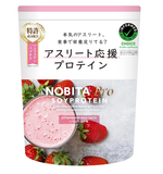 画像をギャラリービューアに読み込む, ≪特別価格≫NOBITA PRO ソイプロテイン - いちごミルク味（750g）
